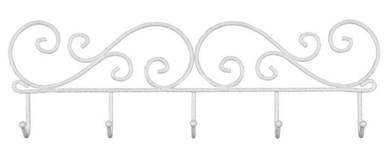 Фото Вешалка настенная Кружева 5 от производителя Завод металлических изделий в Крыму по цене 300 ₽