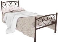 Кровать односпальная Ева Plus (СМ 80х200) трубка металл в интернет магазине Планета Комфорта Фото metallicheskie-krovati кровать односпальная ева plus (см 80х200) трубка металл производитель Милсон