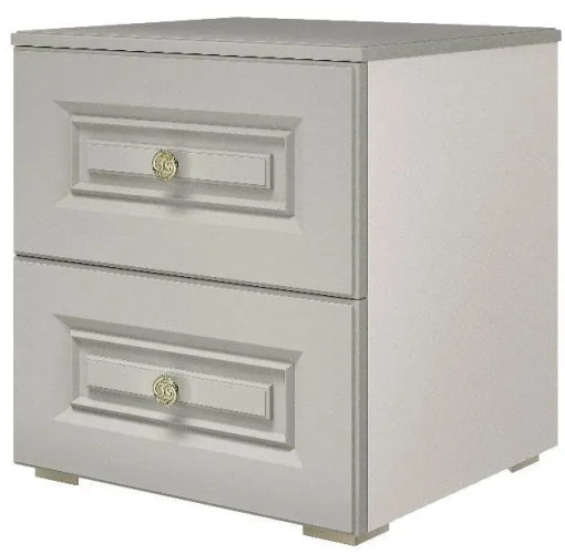 Фото Тумба прикроватная Олимп (2 ящ.) от производителя Браво-мебель в Крыму по цене 7&nbsp;220 ₽