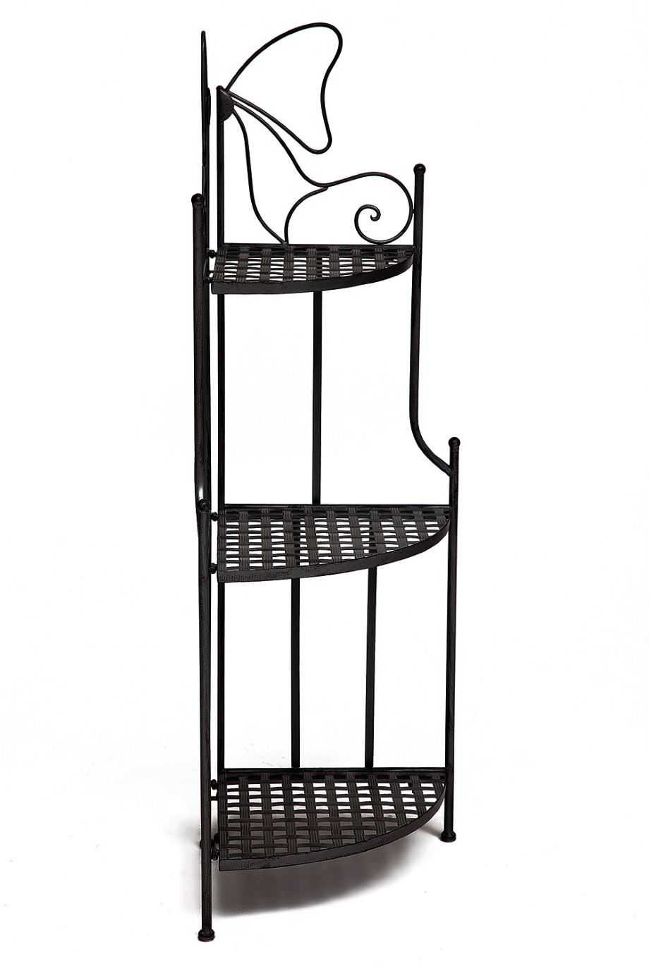 Фото Этажерка кованая угловая 003  от производителя Tetchair в Крыму по цене 7&nbsp;820 ₽