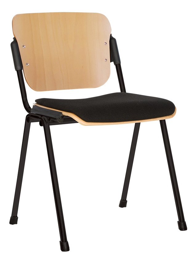 Фото Стул для посетителя Эра (Era) wood plus combi (крашенный) от производителя Новый стиль в Крыму по цене 3 830 ₽