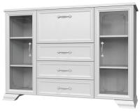 Комод Грация (бар) (белый, белый  (Браво-мебель) ) в #REGION_NAME_DECLINE_PP# от производителя 