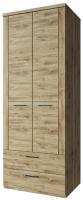 Шкаф 2DG2S Дорсет (Doorset) (80) двухдверный в интернет магазине Планета Комфорта Фото kollektsiya-mebeli-doorset-anreks шкаф 2dg2s дорсет (doorset) (80) двухдверный производитель Анрэкс
