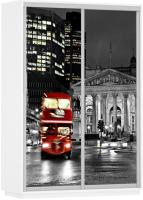 Фото shkaf-kupe-s-fotopechatyu шкаф-купе экспресс дуо фото (1,6х0,6х2,2 - 2 двери) производитель Мебельная компания Е1