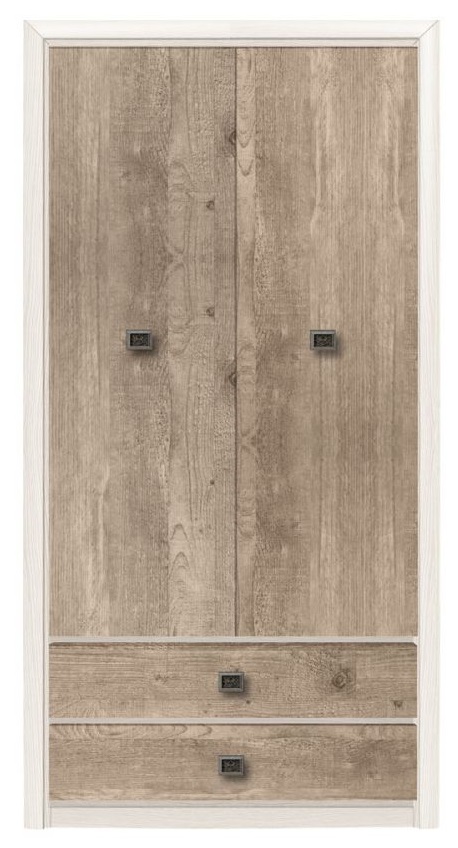 Фото Шкаф Коен SZF2D2S (104) двухдверный от производителя Black Red White (БРВ) в Крыму по цене 28 400 ₽