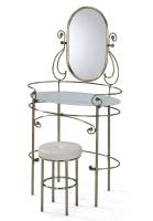 Фото stoly-ovalnye стол туалетный с пуфом альберт (albert) производитель Tetchair
