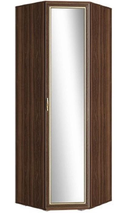 Шкаф угловой с зеркалом Виктория (440) (орех, ,(Мебель Маркет))