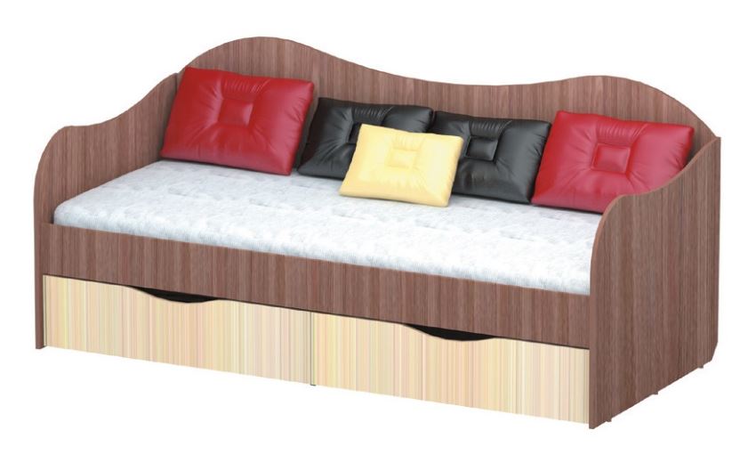 Фото Кровать односпальная Бокс (СМ 90х200) от производителя Пирамида в Крыму по цене 11 880 ₽