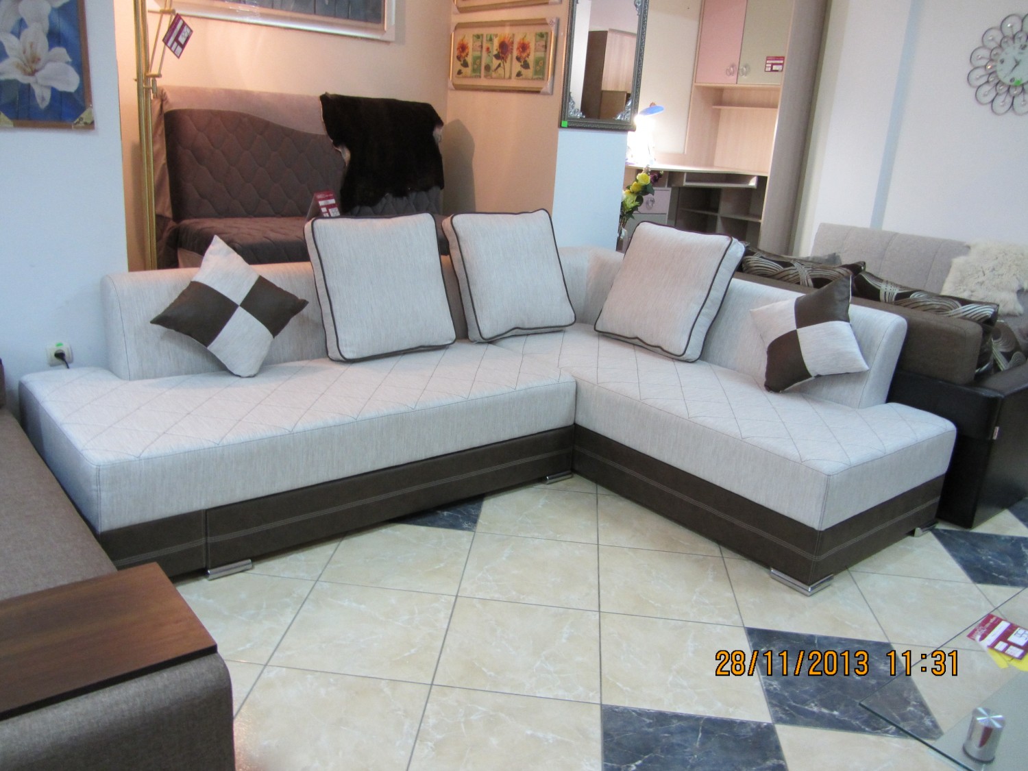 Фото Диван угловой Мадрид 7-образный от производителя Дюарт в Крыму по цене 97 220 ₽