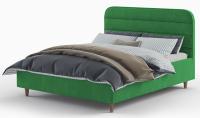 Кровать двуспальная Skandy (СМ 160х200) без основания в интернет магазине Планета Комфорта Фото krovati-s-myagkoy-spinkoy кровать двуспальная skandy (см 160х200) без основания производитель Корона