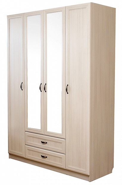 Фото Шкаф Вега ВМ-06 (160) четырехдверный от производителя SV-мебель в Крыму по цене 46 980 ₽