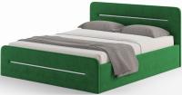 Кровать двуспальная Emily (СМ 180х200) без основания в интернет магазине Планета Комфорта Фото krovati-s-myagkoy-spinkoy кровать двуспальная emily (см 180х200) без основания производитель Корона