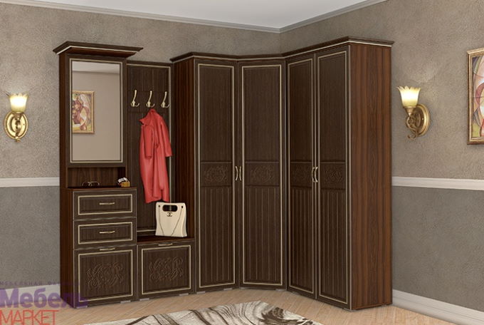 Фото Зеркало навесное Виктория большое от производителя Мебель Маркет в Крыму по цене 5 370 ₽