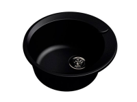 Мойка Ewigstein rund 45 (ГР 500х500хh200) (шир.ящ.min 450) (Цвет мойки черный) в Крыму от производителя 