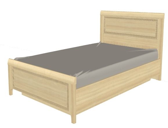 Фото Кровать односпальная Карина КР-1021 (СМ 120х200) с подъемным механизмом от производителя Лером в Крыму по цене 43 050 ₽