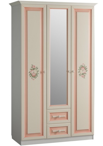 Фото Шкаф Алиса (129) трехдверный с ящиками  от производителя Мебельсон в Крыму по цене 44 770 ₽