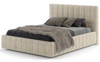 Кровать двуспальная Scarlett (СМ 160х200) без основания в интернет магазине Планета Комфорта Фото krovati-s-myagkoy-spinkoy кровать двуспальная scarlett (см 160х200) без основания производитель Корона