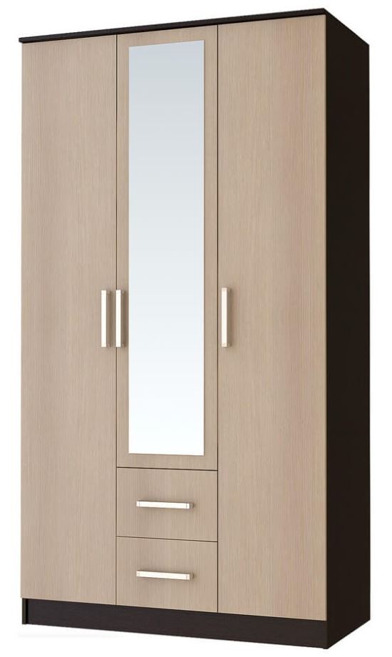 Фото Шкаф Фиеста (120) трехдверный от производителя БТС  в Крыму по цене 13 360 ₽