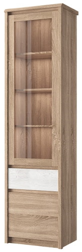 Фото Шкаф с витриной 1V1D1S Сомма (Somma) от производителя Анрэкс в Крыму по цене 17 680 ₽