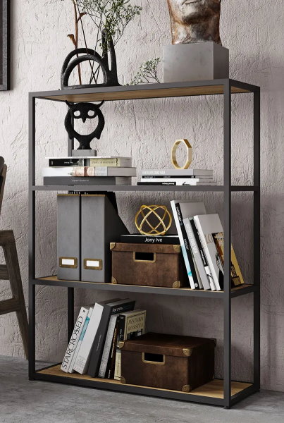 Фото Полка Лофт-4 в Крыму по цене 18 390 ₽ от производителя Мебелони, код товара  шт Фото Полка Лофт-4 от производителя Мебелони в Крыму по цене 18 390 ₽