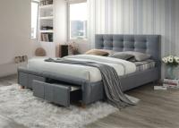 Фото derevyannye-krovati кровать двуспальная signal ascot (см 160х200) c ортопедическим основанием производитель Signal