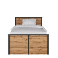 Кровать односпальная Loft LOZ120x200 (СМ 120х200) с основанием в интернет магазине Планета Комфорта Фото detskaya-modulnaya-loft-loft кровать односпальная loft loz120x200 (см 120х200) с основанием производитель Black Red White (БРВ)