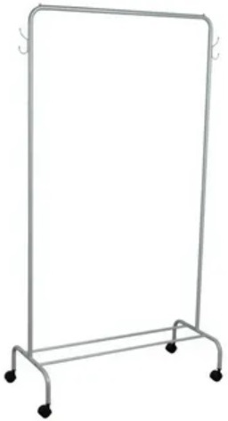 Фото Вешалка гардеробная Радуга 2 на колесах от производителя Завод металлических изделий в Крыму по цене 2 150 ₽
