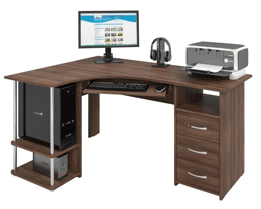 Фото Стол компьютерный С-237 от производителя Компасс в Крыму по цене 17 930 ₽