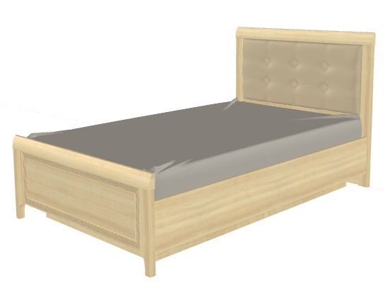 Фото Кровать двуспальная Карина КР-1032 (СМ 140х200) с подъемным механизмом от производителя Лером в Крыму по цене 42 700 ₽