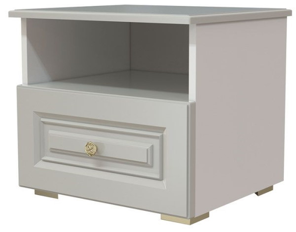 Фото Тумба прикроватная Олимп (1 ящ.) от производителя Браво-мебель в Крыму по цене 6&nbsp;140 ₽