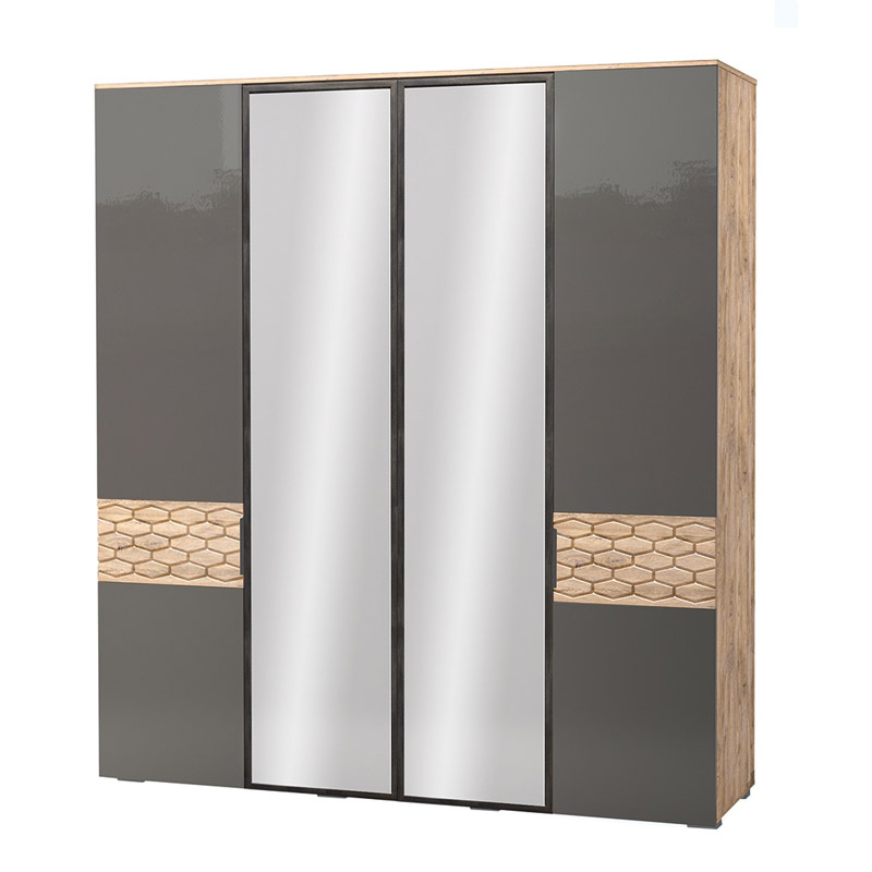 Фото Шкаф Дели 79 (199) четырехдверный от производителя Яна в Крыму по цене 82 830 ₽