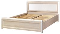 Кровать двуспальная Йорк ЙО-40.0-КР (СМ 140x200) с основанием в интернет магазине Планета Комфорта Фото krovati-nedorogie кровать двуспальная йорк йо-40.0-кр (см 140x200) с основанием производитель Яна