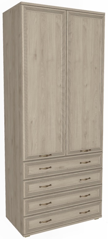 Фото Шкаф Карина ШК-1006 (90) двухдверный от производителя Лером в Крыму по цене 41 620 ₽