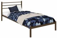 Кровать односпальная Милана (СМ 80х190) трубка металл в интернет магазине Планета Комфорта Фото metallicheskie-krovati кровать односпальная милана (см 80х190) трубка металл производитель Милсон