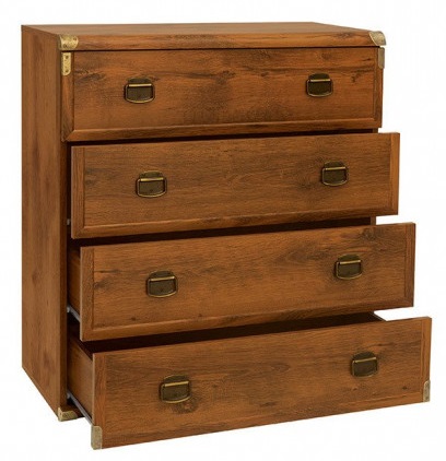 Фото Комод Индиана JKOM4S/80 от производителя Black Red White (БРВ) в Крыму по цене 20 080 ₽