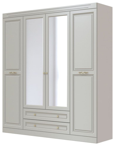 Фото Шкаф Олимп ШР-4 (201) четырехдверный от производителя Браво-мебель в Крыму по цене 57 900 ₽