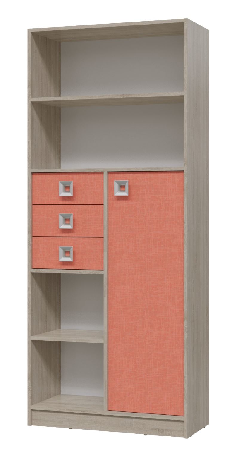 Фото Шкаф-стеллаж Сити с ящиками от производителя Гранд Кволити в Крыму по цене 13 560 ₽