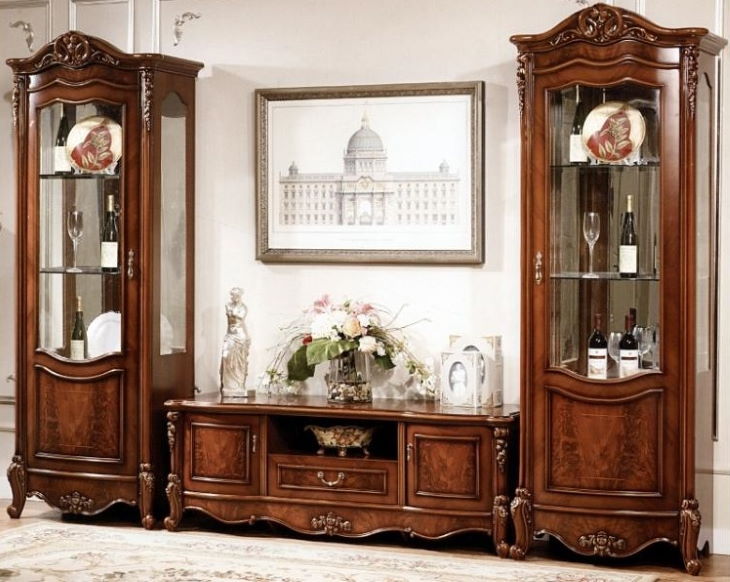 Фото Шкаф-витрина Аллегро 3 от производителя Слониммебель в Крыму по цене 41 950 ₽