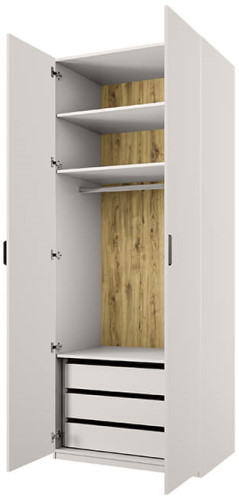 Фото Шкаф 2DG Z Модерн (Modern) (90) двухдверный от производителя Анрэкс в Крыму по цене 30 920 ₽