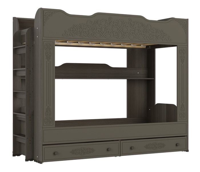 Фото Кровать двухъярусная Ассоль плюс АС-25 (СМ 90х200)  от производителя Компасс в Крыму по цене 46 720 ₽