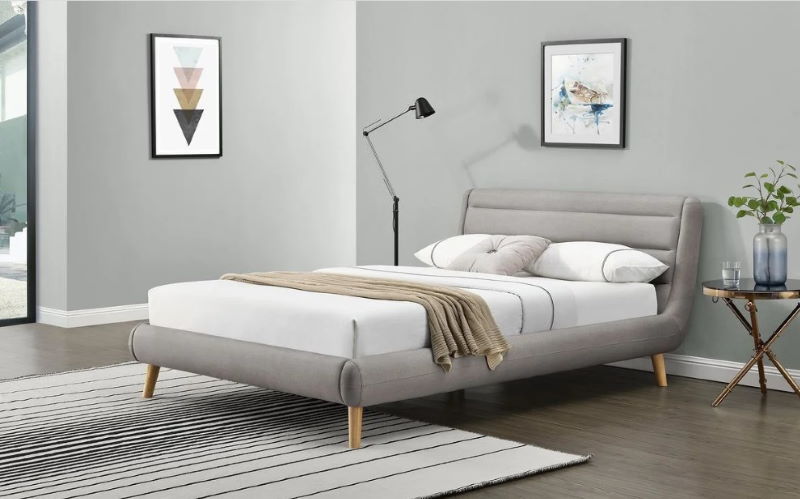 Фото Кровать двуспальная Halmar Elanda (СМ 140х200) c ортопедическим основанием от производителя Halmar  в Крыму по цене 39 720 ₽