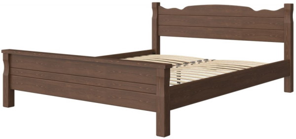 Фото Кровать двуспальная Мюнхен (СМ 140х200) без основания с универсальными царгами от производителя Браво-мебель в Крыму по цене 16 780 ₽