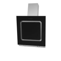 Вытяжка наклонная Avon 60 (596х457хh908(1158)) (Материал Металл/Стекло , Цвет Металлик/Черный) в Крыму от производителя 