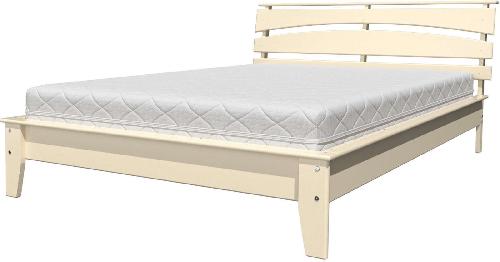 Кровать двуспальная Камелия-4 (СМ 140х200) без основания с универсальными царгами в интернет магазине Планета Комфорта Фото derevyannye-krovati кровать двуспальная камелия-4 (см 140х200) без основания с универсальными царгами производитель Браво-мебель