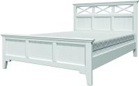 Кровать двуспальная Грация-5 (СМ 140х200) без карниза без основания с универсальными царгами в интернет магазине Планета Комфорта Фото derevyannye-krovati кровать двуспальная грация-5 (см 140х200) без карниза без основания с универсальными царгами производитель Браво-мебель
