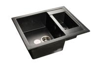 Мойка Granfest GF-Q610К (ГР 610х500хh200) (шир.ящ.min 600) (Цвет мойки черный) в Крыму от производителя 