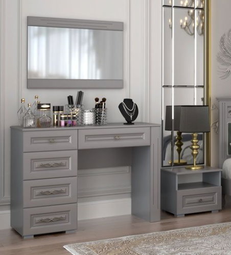 Фото Зеркало настенное Олимп с декоративными планками от производителя Браво-мебель в Крыму по цене 4&nbsp;420 ₽