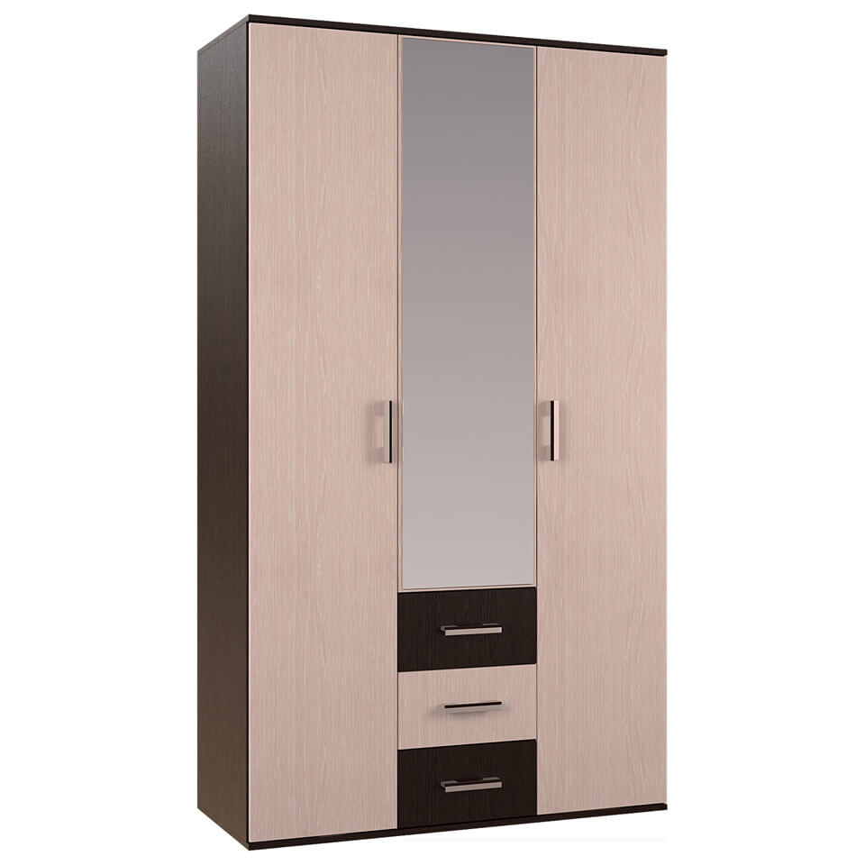 Фото Шкаф Белла (120) трехдверный  от производителя БТС  в Крыму по цене 13 310 ₽