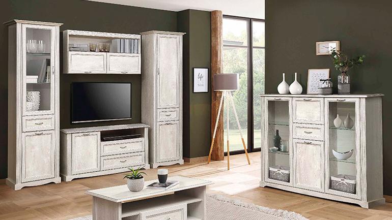 Фото Полка навесная 32.19 Сохо от производителя Олмеко в Крыму по цене 6&nbsp;520 ₽