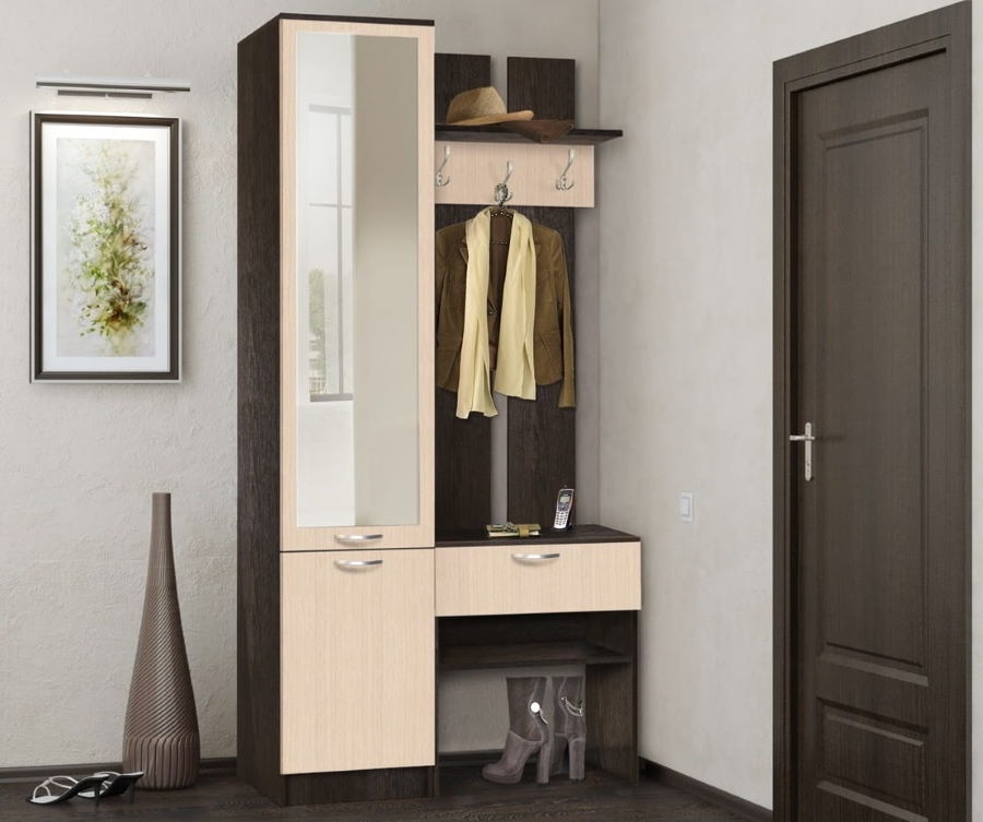 Фото Прихожая Иннэс-3 (левая) от производителя Диал в Крыму по цене 7 650 ₽